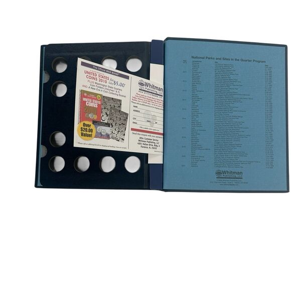 Whitman US National Park Quarter Coin Album 2010-2015 P, D & S Volume 1 #3058 - Picture 8 of 11
